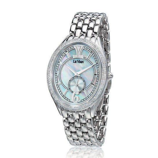 Le Vian Katania II Quartz Diamond Ladies Watch Item No. LV512SS-D-7