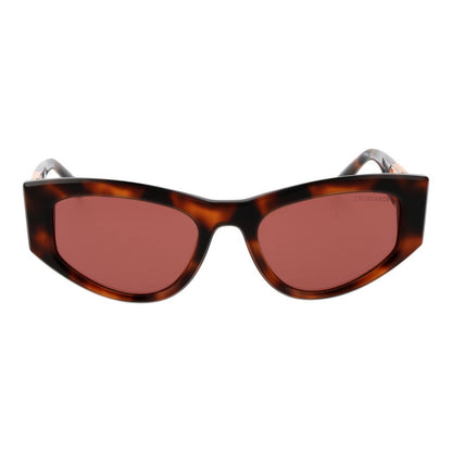 Trussardi Brown Acetate Women's Sunglasses
