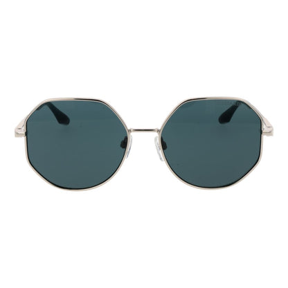 Trussardi Silver Metal Women's Sunglasses