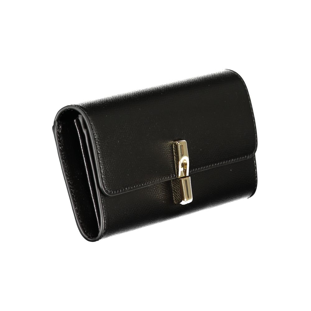 Furla Nero Leather Woman Women's Wallet