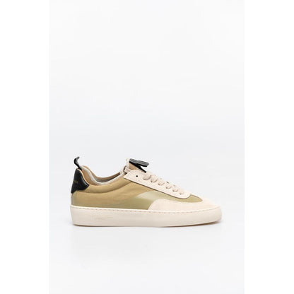 Scotch & Soda Beige Leather Low Top Men's Sneakers