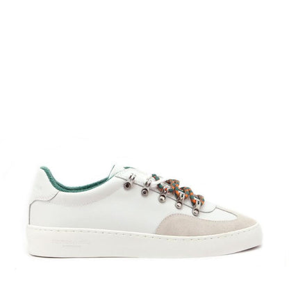 Scotch & Soda White Leather Low Top Men's Sneakers