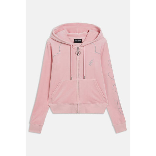 Juicy Couture Pink Polyester Women's Sweatshirt