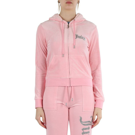 Juicy Couture Pink Polyester Women's Sweatshirt