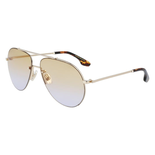 Victoria Beckham Gold Metal Women's Sunglasses
