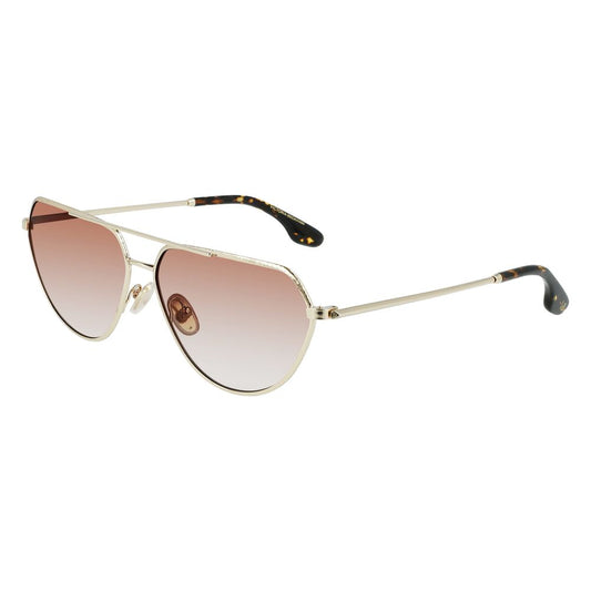 Victoria Beckham Gold Metal Women's Sunglasses