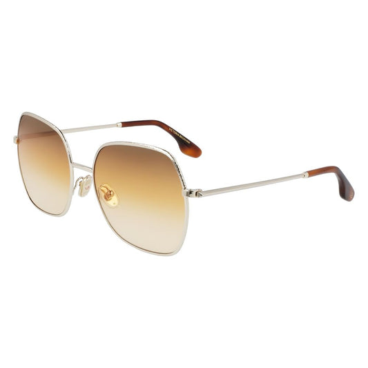 Victoria Beckham Gold Metal Women's Sunglasses