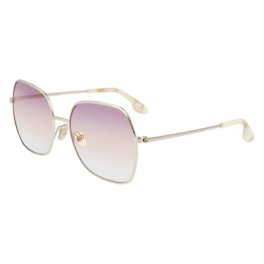 Victoria Beckham Gold Metal Women's Sunglasses
