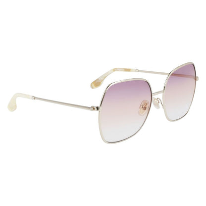 Victoria Beckham Gold Metal Women's Sunglasses
