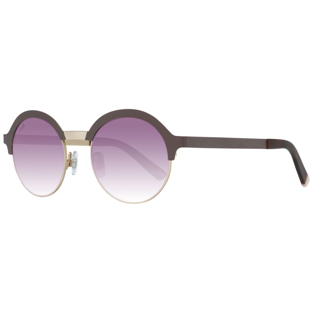 WEB EYEWEAR Gold Metal Women's Sunglasses