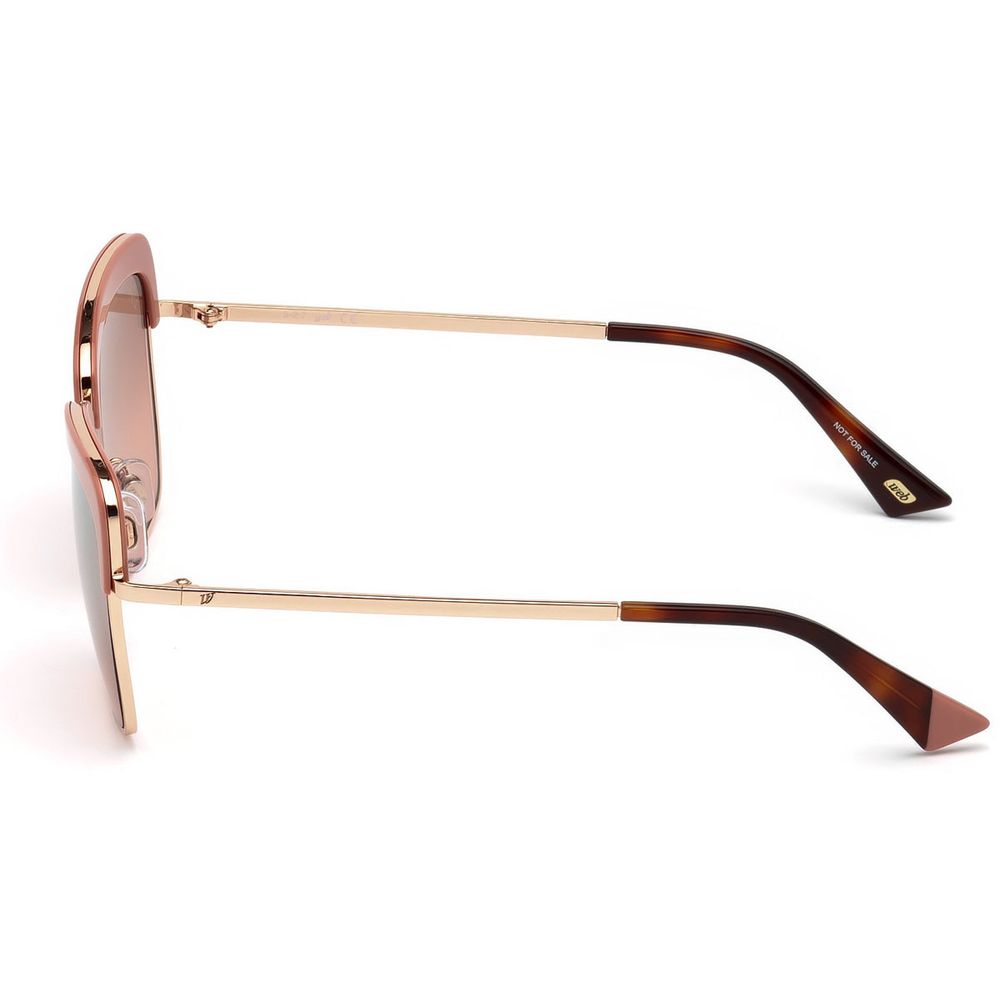 WEB EYEWEAR Gold Metal Women's Sunglasses