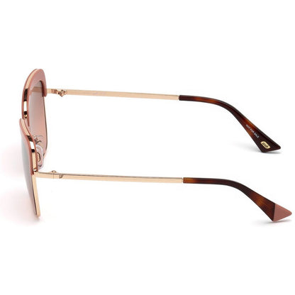WEB EYEWEAR Gold Metal Women's Sunglasses
