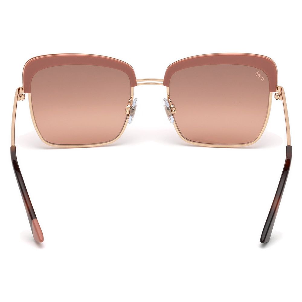 WEB EYEWEAR Gold Metal Women's Sunglasses