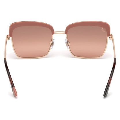 WEB EYEWEAR Gold Metal Women's Sunglasses