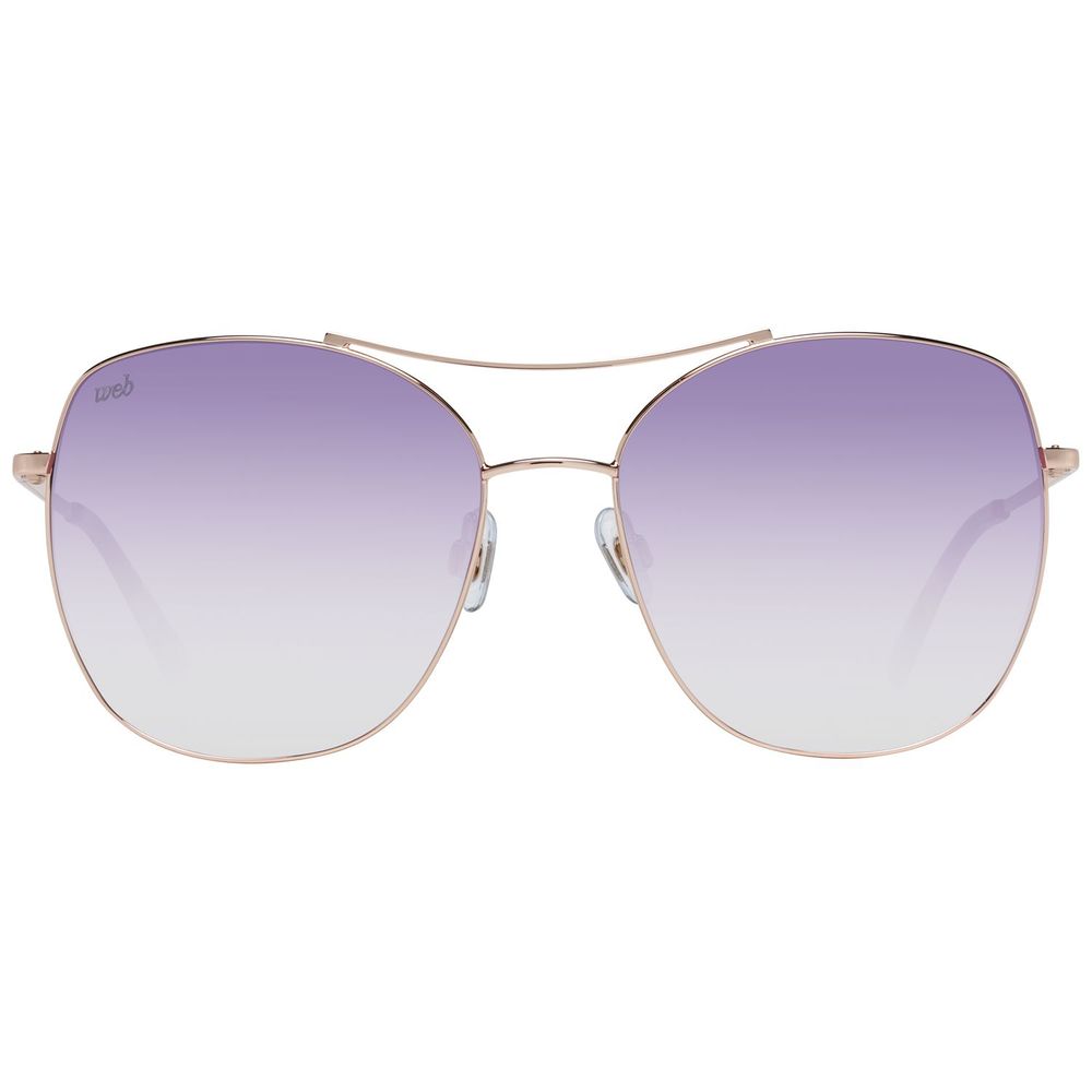 WEB EYEWEAR Gold Metal Women's Sunglasses