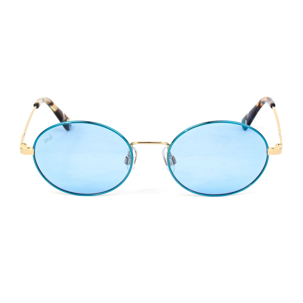 WEB EYEWEAR Gold Metal Women's Sunglasses