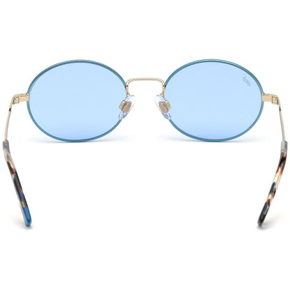 WEB EYEWEAR Gold Metal Women's Sunglasses