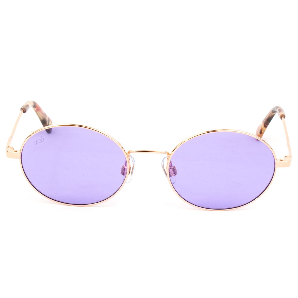 WEB EYEWEAR Gold Metal Women's Sunglasses