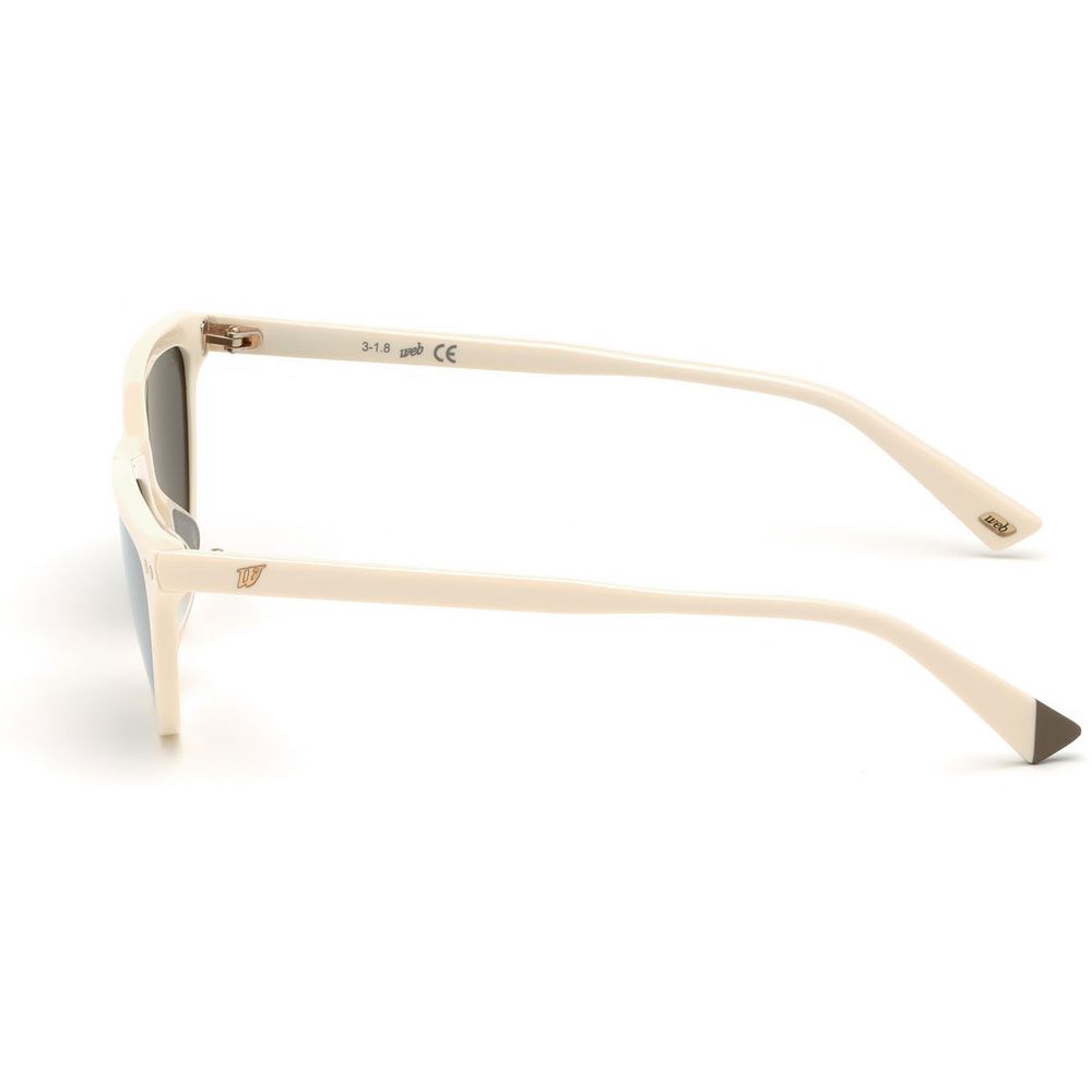WEB EYEWEAR White Acetate Women's Sunglasses