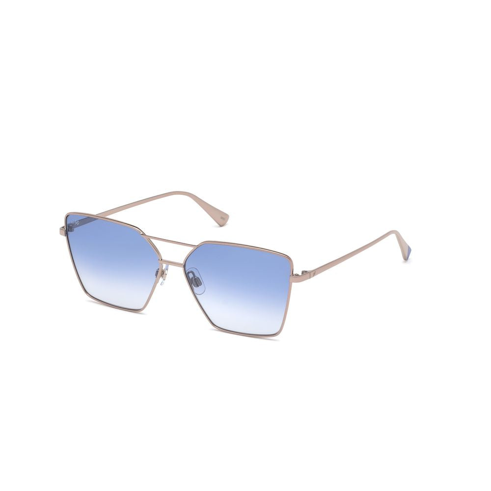 WEB EYEWEAR Gold Metal Women's Sunglasses