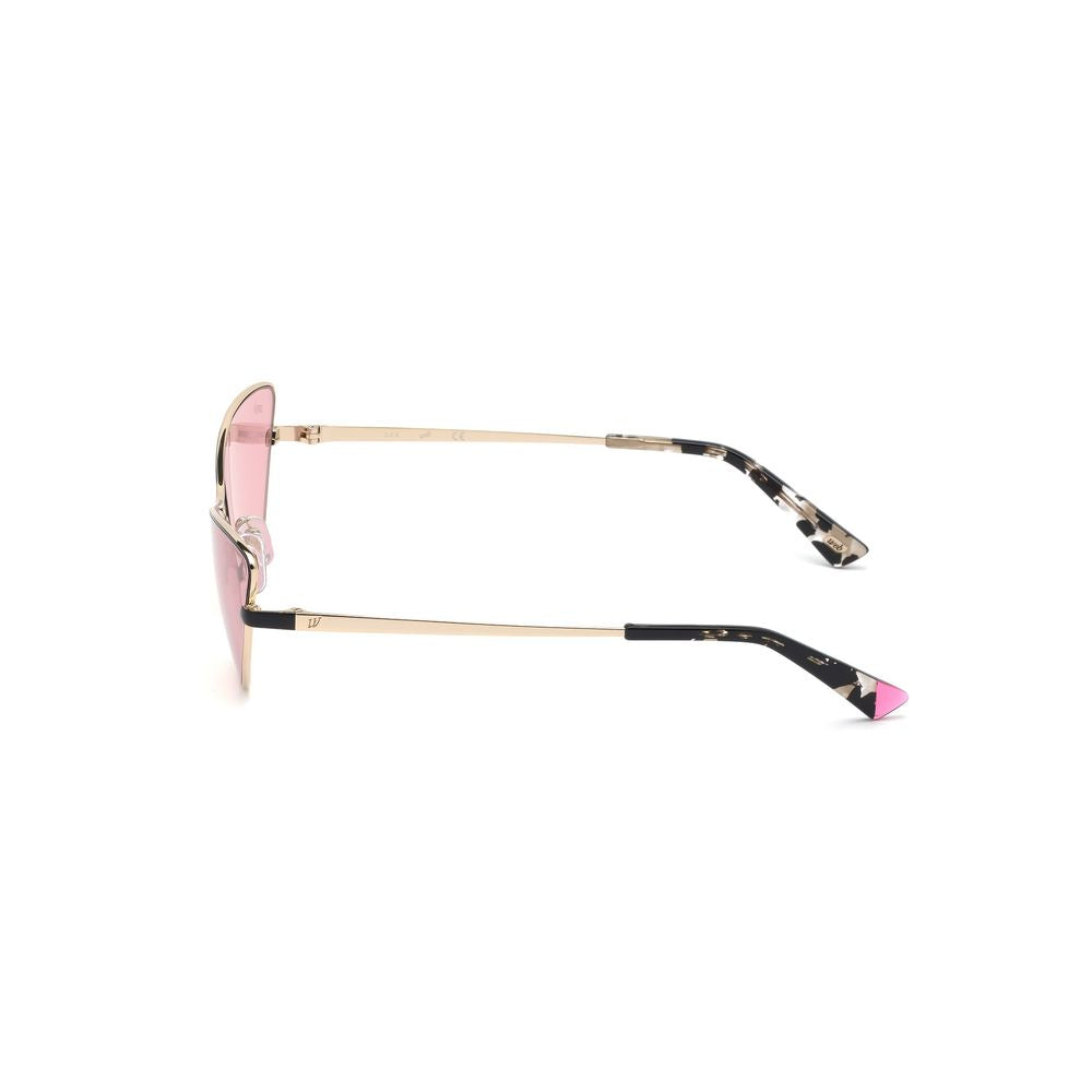 WEB EYEWEAR Gold Metal Women's Sunglasses