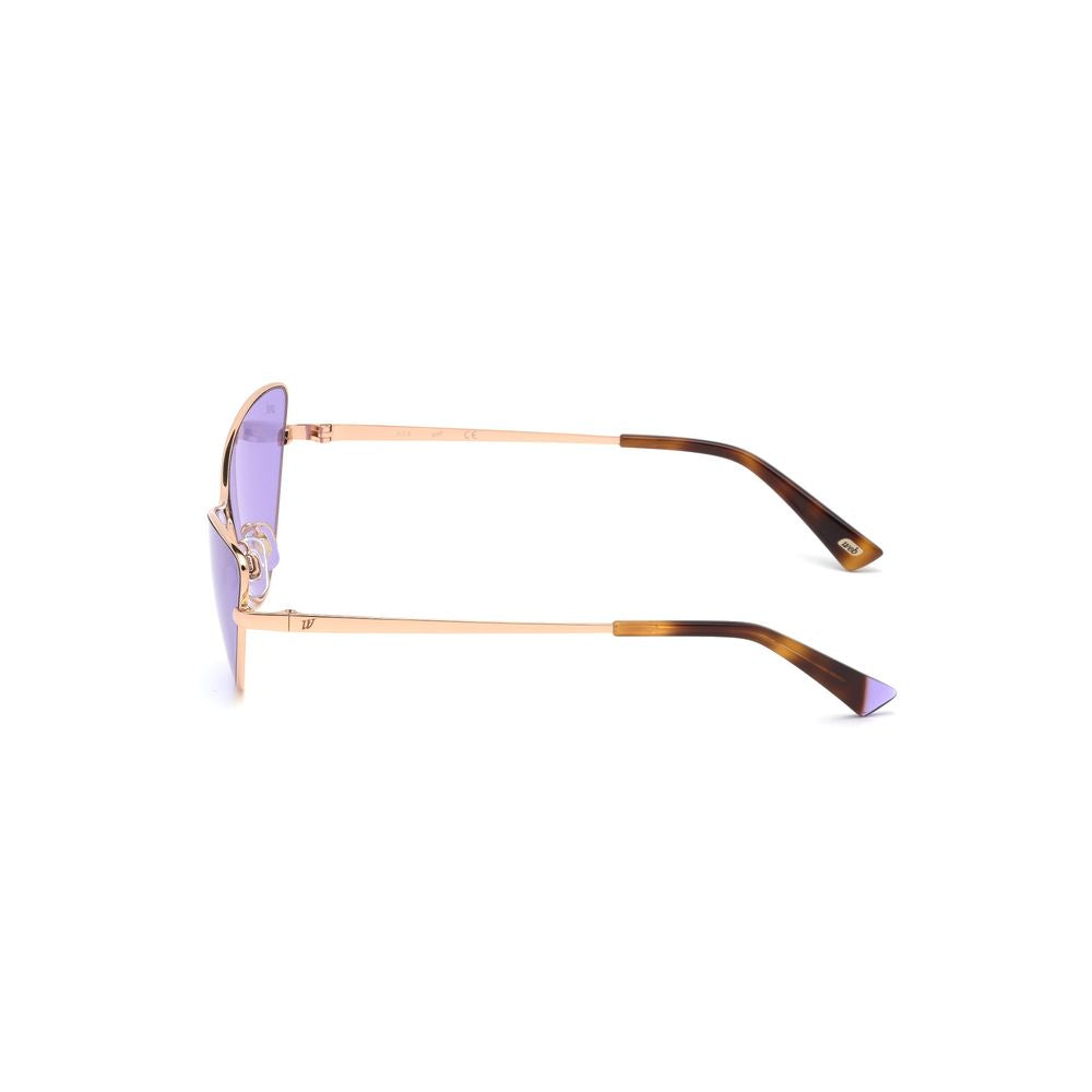 WEB EYEWEAR Gold Metal Women's Sunglasses