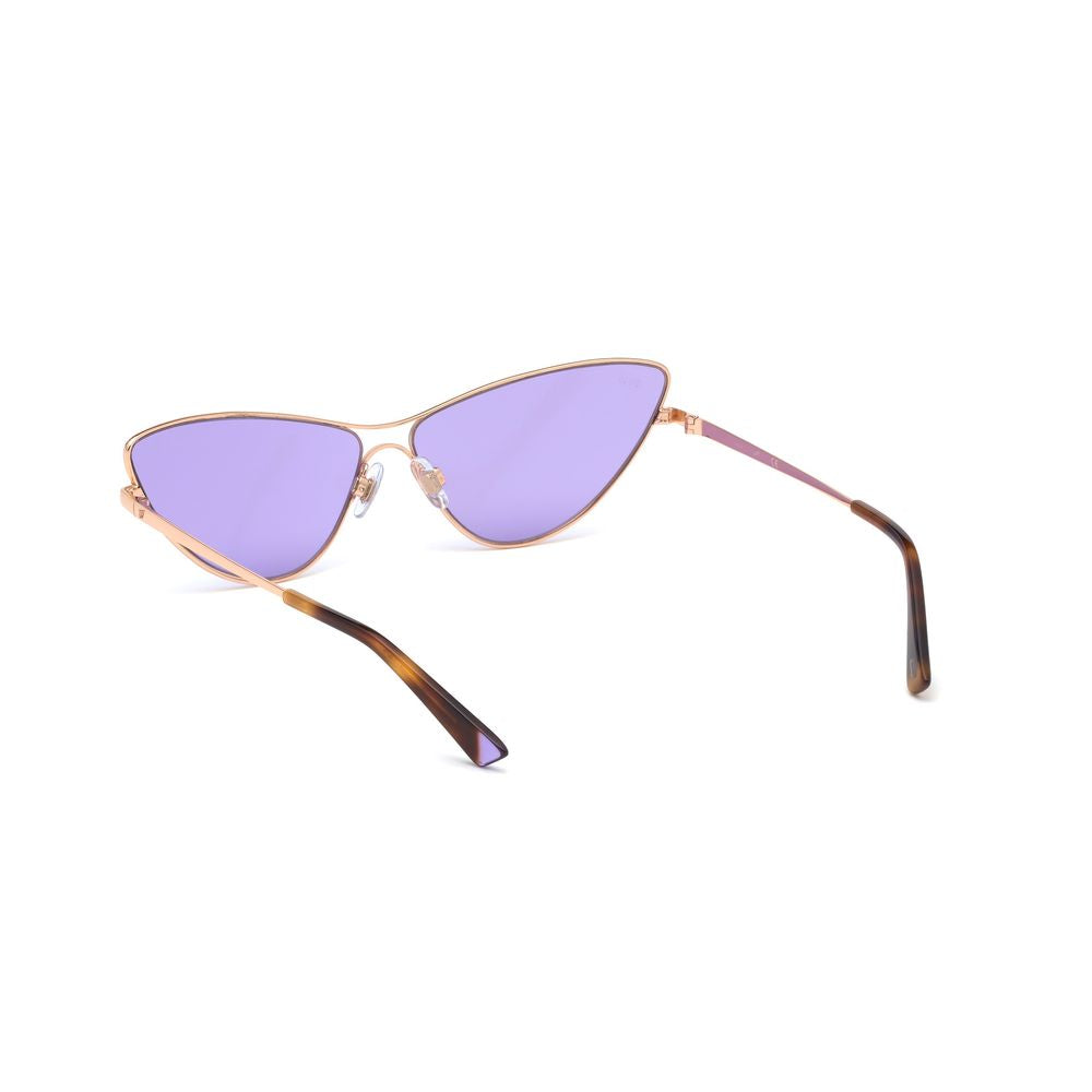 WEB EYEWEAR Gold Metal Women's Sunglasses