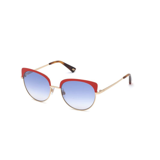 WEB EYEWEAR Gold Metal Women's Sunglasses
