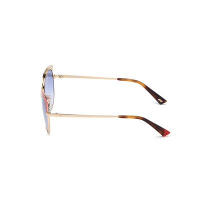 WEB EYEWEAR Gold Metal Women's Sunglasses