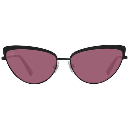 WEB EYEWEAR Black Metal Women's Sunglasses