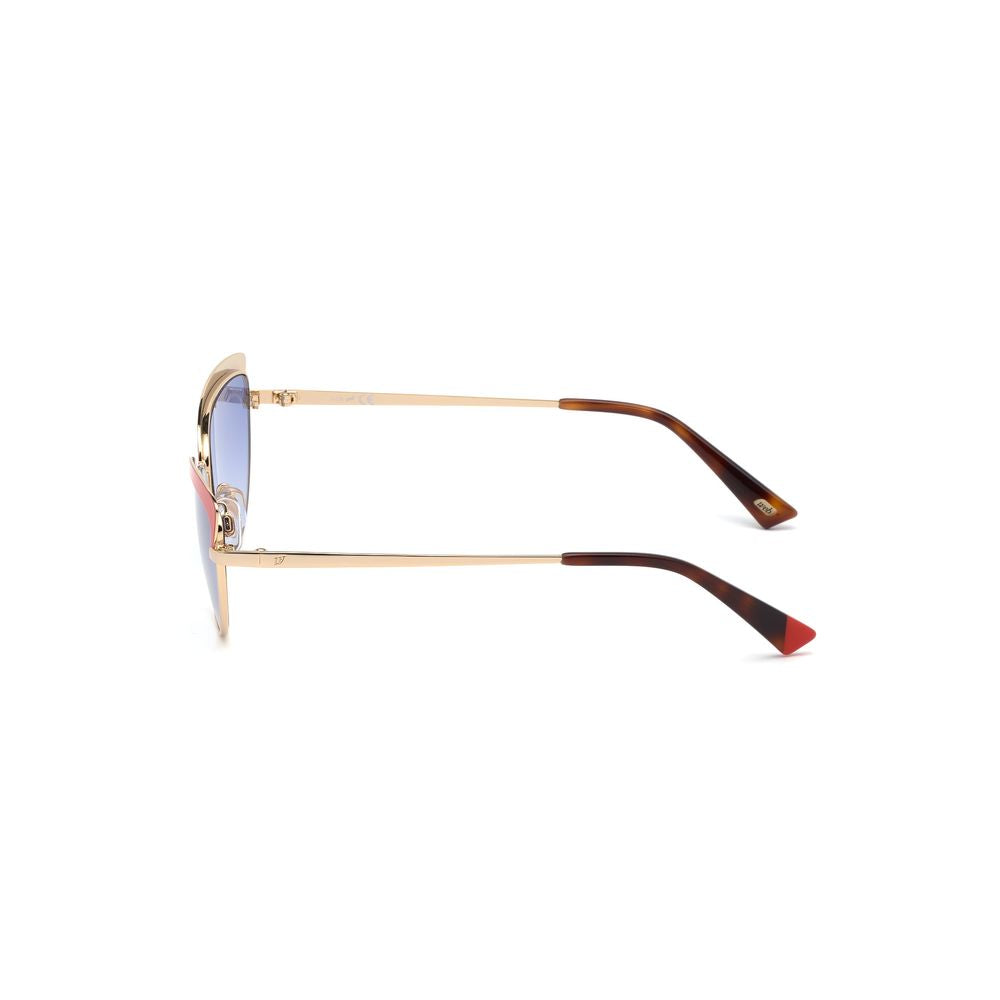 WEB EYEWEAR Gold Metal Women's Sunglasses