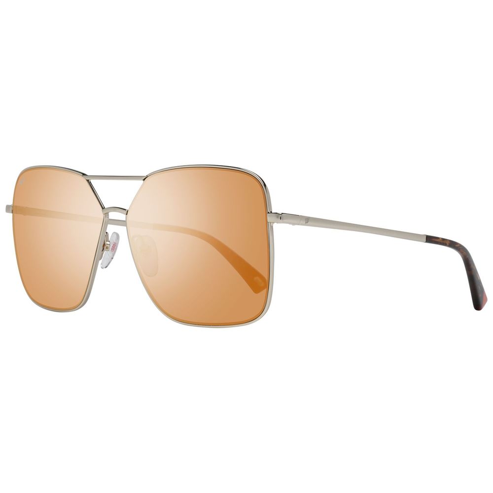 WEB EYEWEAR Gold Metal Women's Sunglasses
