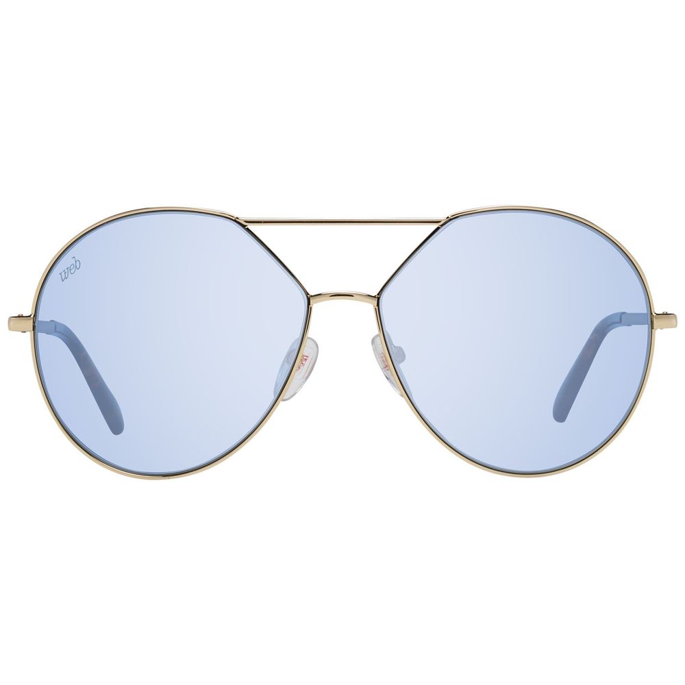 WEB EYEWEAR Gold Metal Women's Sunglasses