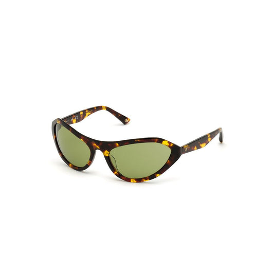 WEB EYEWEAR Brown Plastic Women's Sunglasses