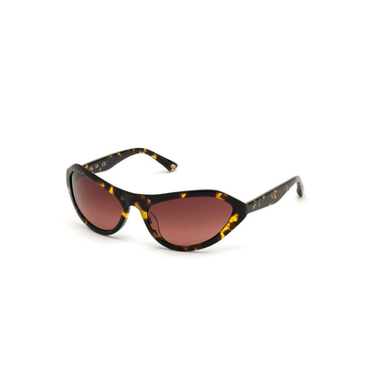 WEB EYEWEAR Brown Plastic Women's Sunglasses
