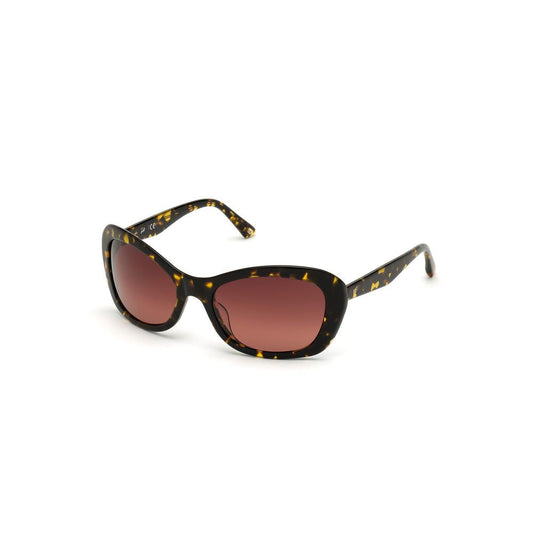 WEB EYEWEAR Brown Plastic Women's Sunglasses
