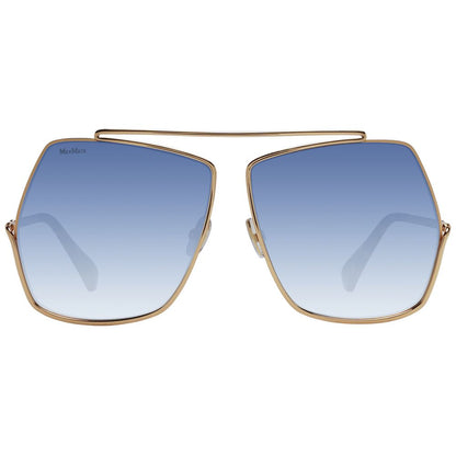 Max Mara Gold Metal Women's Sunglasses