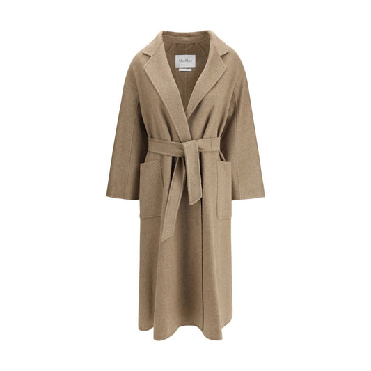 Max Mara Beige Cashmere Women's Coat