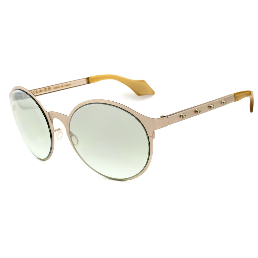 MILA ZB Gold Metal Women's Sunglasses