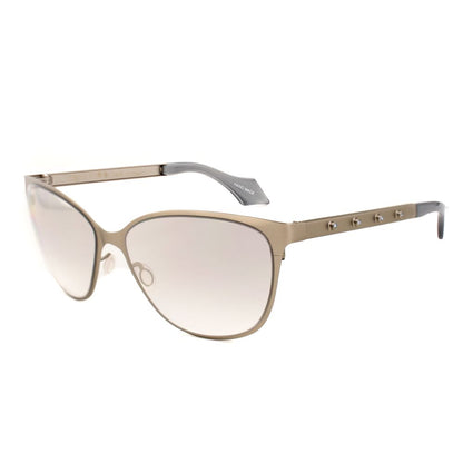 MILA ZB Silver Metal Women's Sunglasses