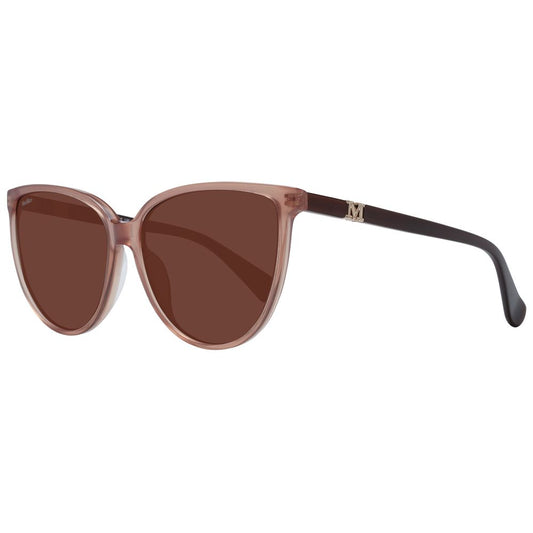 Max Mara Beige Plastic Women's Sunglasses