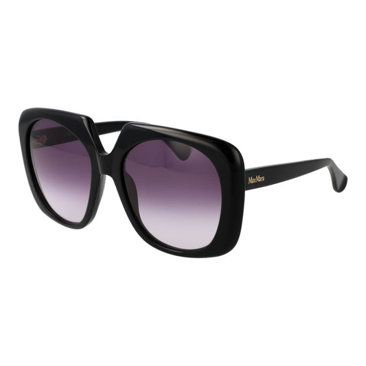 Max Mara Black Plastic Women's Sunglasses