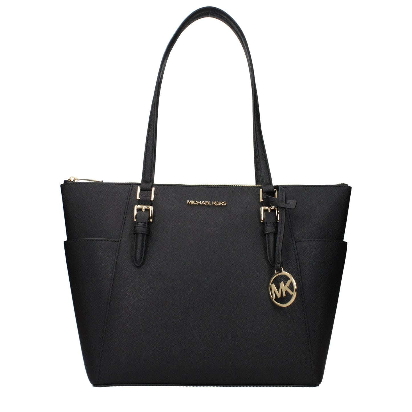 Michael Kors Black Leather Shoulder Women's Bag