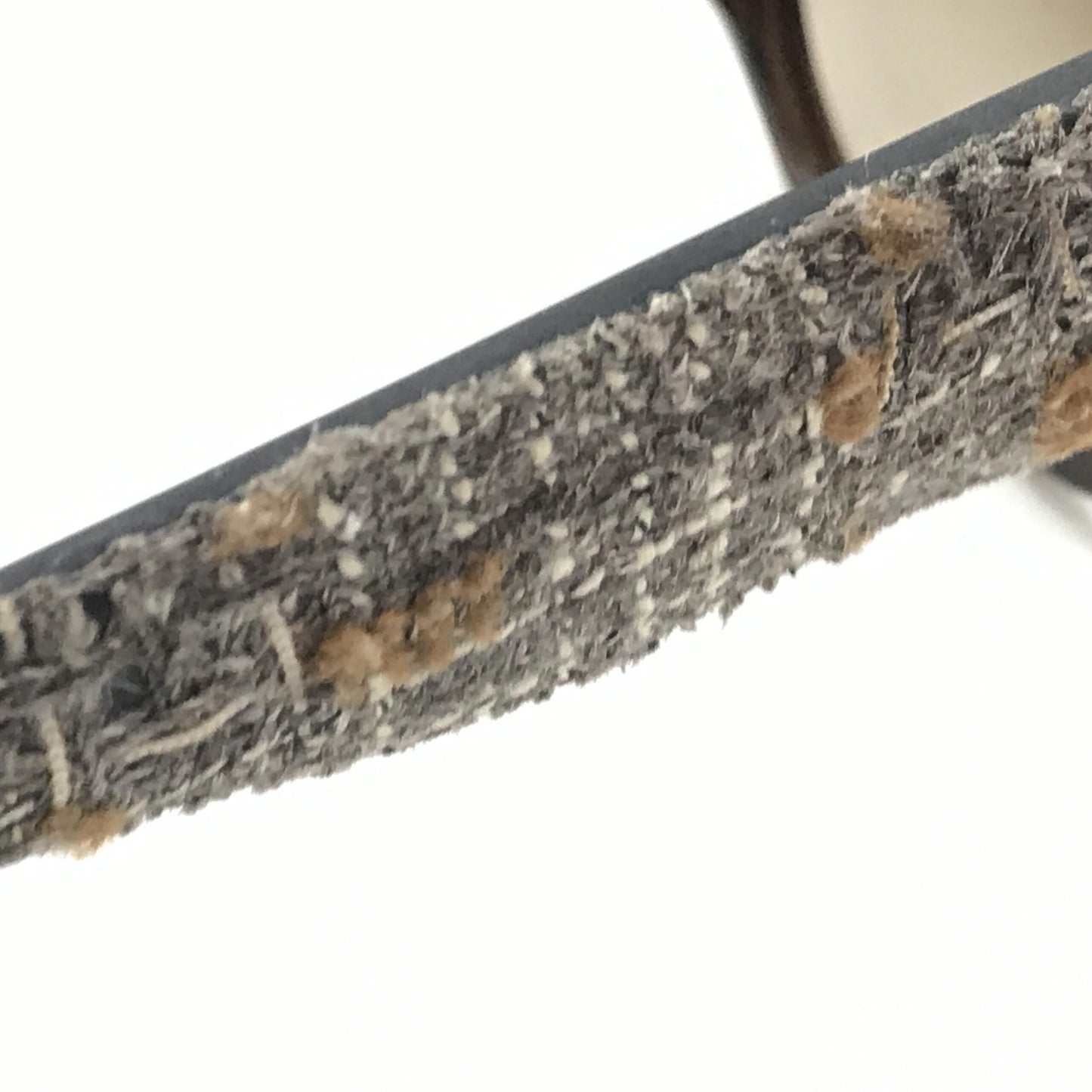 Chanel Brown Frame With Tweed Accents Women's Sunglasses (Pre-Owned)