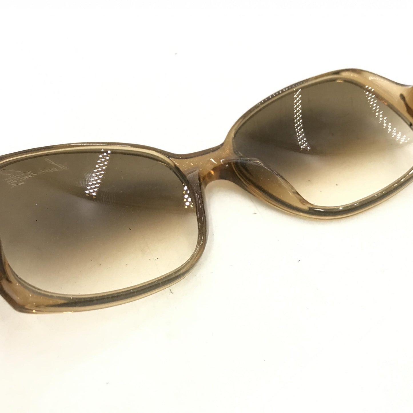 Louis Vuitton Brown Speckling Acetate Frame Women's Sunglasses (Pre-Owned)