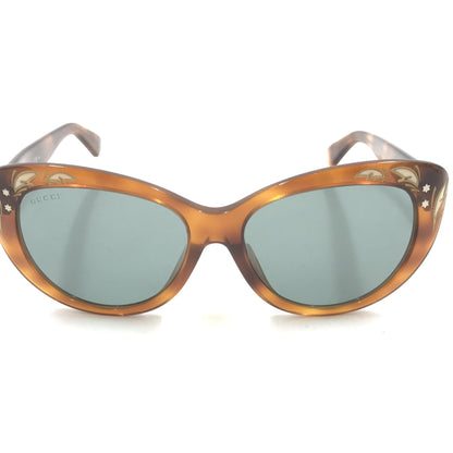Gucci Cat Eye Sunglasses With Tortoise Women's Shell (Pre-Owned)