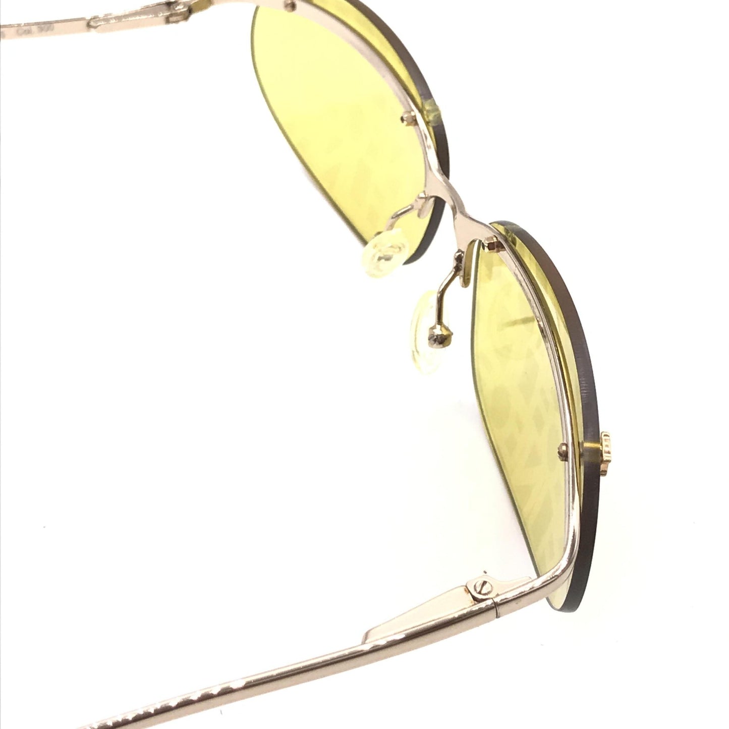 Celine Frameless Sunglasses With Yellow Women's Lenses (Pre-Owned)