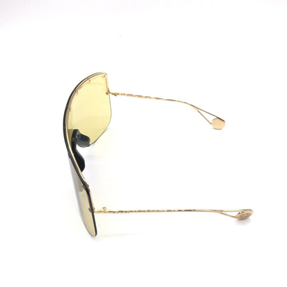 Gucci Gold Shield Sunglasses With Stud Women's Details (Pre-Owned)
