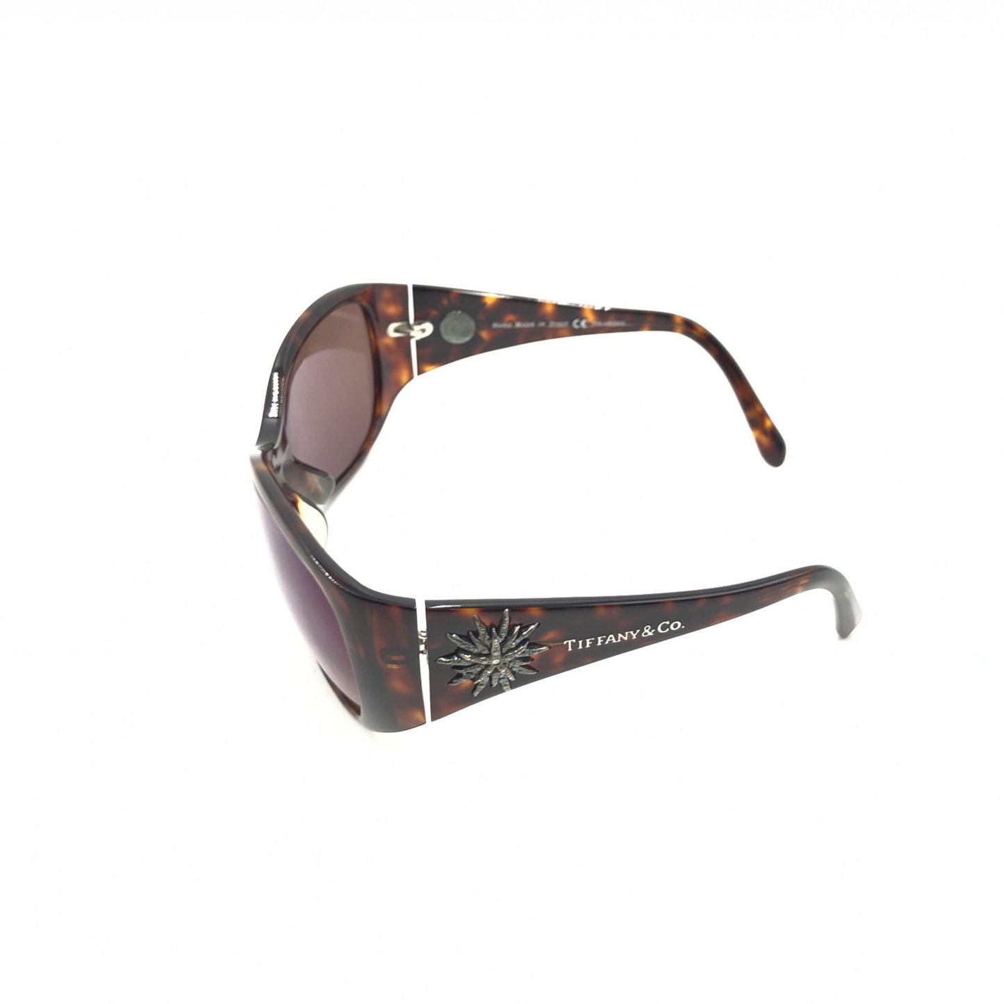 Tiffany & Co. Oval-Shaped Brown Women's Sunglasses (Pre-Owned)