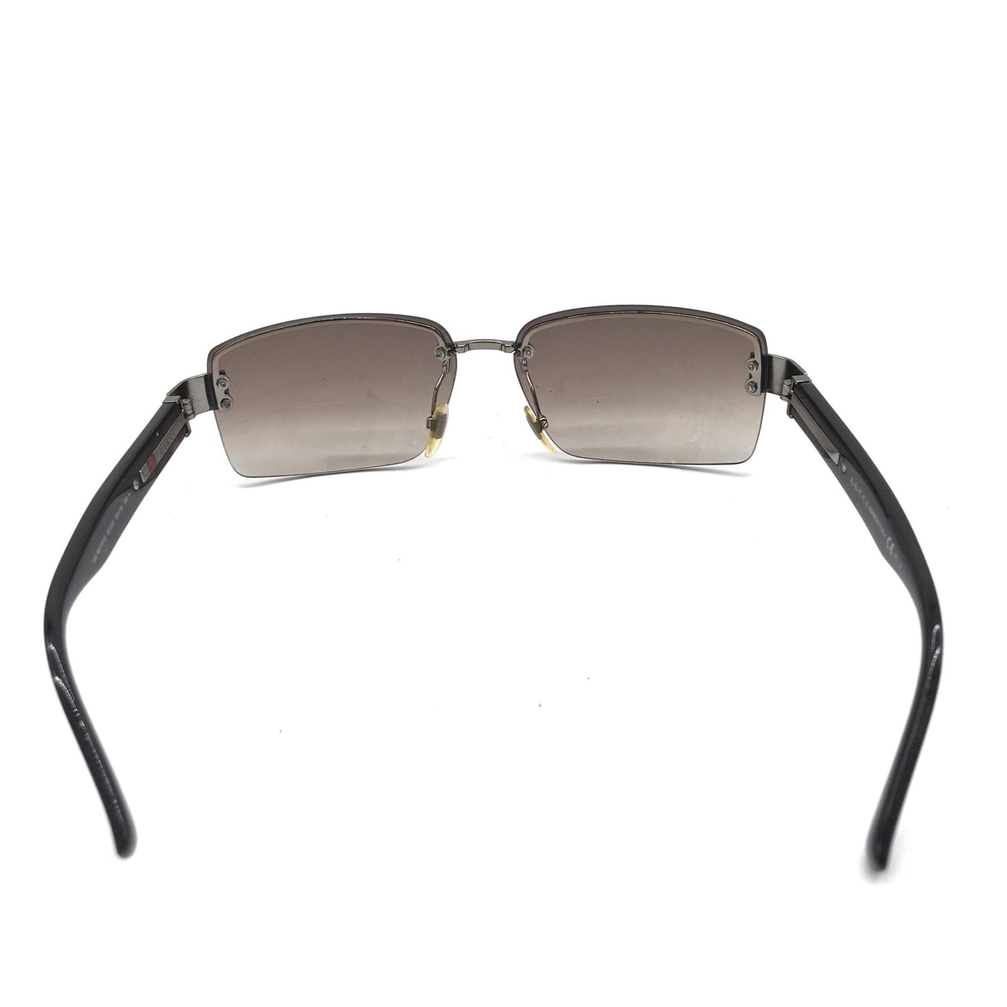 Gucci Rimless Sunglasses With Gradient Brown Women's Lenses (Pre-Owned)